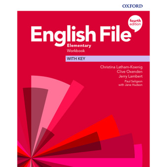English File (4th edition) Elementary Workbook with key Elementary - ISBN 9780194032896