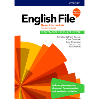 English File (4th edition) Upper-Intermediate Teacher's Guide with Teacher's Resource Centre Upper-Intermediate - ISBN 9780194039758