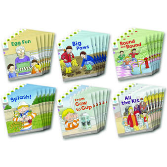 Oxford Biff, Chip and Kipper - Decode and Develop Stories Level 1 (More B) Class Pack of 36 - ISBN 9780198364238
