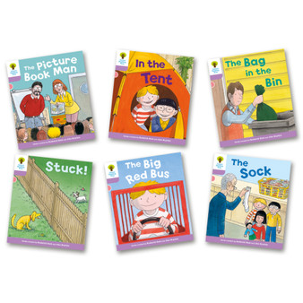 Oxford Biff, Chip and Kipper - Decode and Develop Stories Level 1+ (Pack A) Mixed Pack of 6 - ISBN 9780198488996