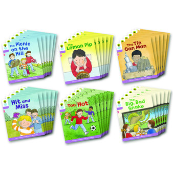 Oxford Biff, Chip and Kipper - Decode and Develop Stories Level 1+ (Pack B) Class Pack of 36 - ISBN 9780198364313