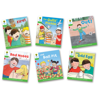 Oxford Biff, Chip and Kipper - Decode and Develop Stories Level 2 Mixed Pack of 6 - ISBN 9780198483854