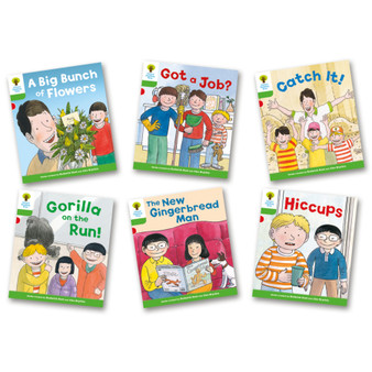 Oxford Biff, Chip and Kipper - Decode and Develop Stories Level 2 (Pack A) Mixed Pack of 6 - ISBN 9780198489078
