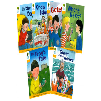 Oxford Biff, Chip and Kipper - Decode and Develop Stories Level 5 (Pack A) Mixed Pack of 6 - ISBN 9780198390534