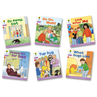 Oxford Biff, Chip and Kipper - More First Sentences A Level 1+ Mixed Pack of 6 - ISBN 9780198480709