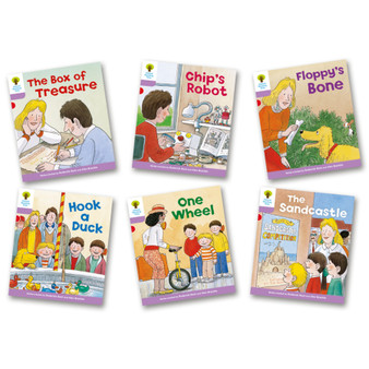 Oxford Biff, Chip and Kipper - More First Sentences B Level 1+ Mixed Pack of 6 - ISBN 9780198480792