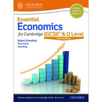 Oxford Essential Economics for Cambridge IGCSE and O Level Student Book (3rd edition) - ISBN 9780198424895