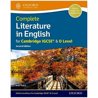 Oxford Complete Literature in English for Cambridge IGCSE Student Book (2nd edition) - ISBN 9780198425007