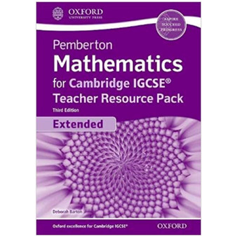 Oxford Pemberton Mathematics for Cambridge IGCSE Teacher Pack (Extended) (3rd edition) - ISBN 9780198428473