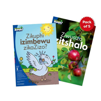 Aweh! Ibanga 1 Izinga 3 Ipheki yezincwadi ezinkulu (zi-5) - ISBN 9780190757977