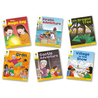 Oxford Biff, Chip and Kipper - Stories Level 5 Mixed Pack of 6 - ISBN 9780198482413