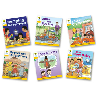 Oxford Biff, Chip and Kipper - More Stories B Level 5 Mixed Pack of 6 - ISBN 9780198482598