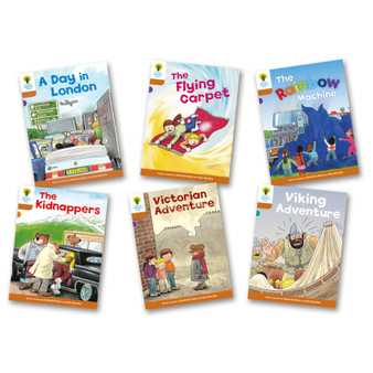 Oxford Biff, Chip and Kipper - Stories Level 8 Mixed Pack of 6 - ISBN 9780198483311