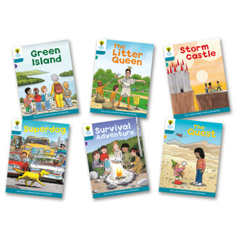 Oxford Biff, Chip and Kipper - Stories Level 9 Mixed Pack of 6 - ISBN 9780198483496