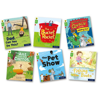 Oxford Reading Tree Story Sparks: Oxford Level 2: Mixed Pack of 6 - ISBN 9780198414865