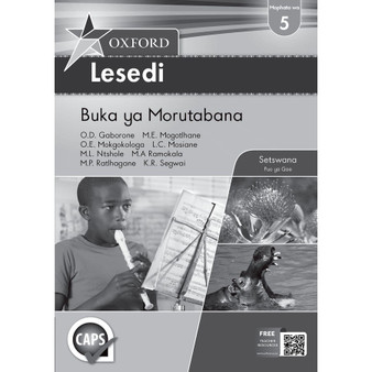 Oxford Lesedi Mophato wa 5 Buka ya Morutabana (CAPS) - ISBN 9780199058105