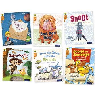 Oxford Reading Tree Story Sparks: Oxford Level 6: Mixed Pack of 6 - ISBN 9780198356332