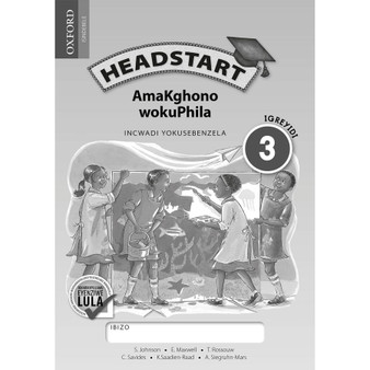 Headstart AmaKghono wokuPhila IGreyidi 3 INcwadi YokuSebenzela - ISBN 9780199052172