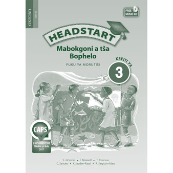 Headstart Mabokgoni a tsa Bophelo Kreiti ya 3 Puku ya Morutisi - ISBN 9780195999396