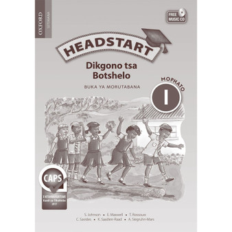 Headstart Dikgono tsa Botshelo Mophato 1 Buka ya Morutabana - ISBN 9780199043705