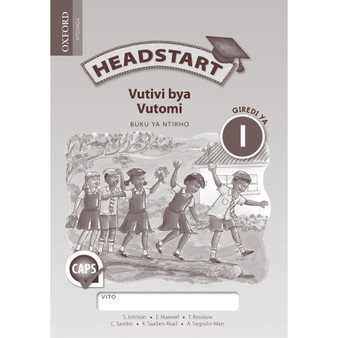 Headstart Vutivi bya Vutomi Giredi ya 1 Buku ya Ntirho - ISBN 9780199050017