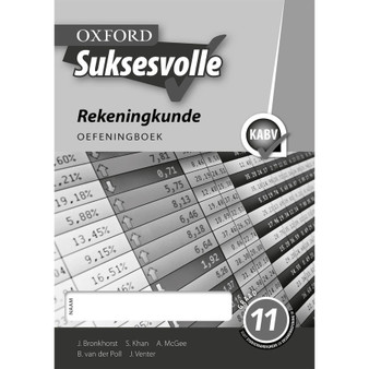 Oxford Suksesvolle Rekeningkunde Graad 11 Oefeningboek - ISBN 9780199045235