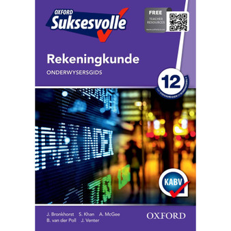 Oxford Suksesvolle Rekeningkunde Graad 12 Onderwysersgids - ISBN 9780195998351