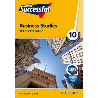 Oxford Successful Business Studies Grade 10 Teacher's Guide - ISBN 9780199046768