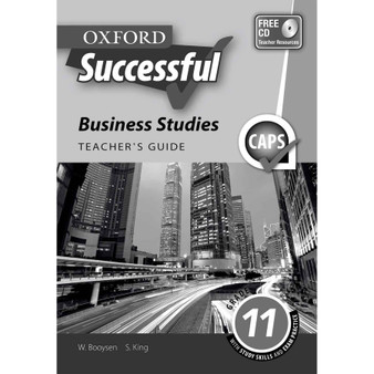 Oxford Successful Business Studies Grade 11 Teacher's Guide 2e (CAPS) - ISBN 9780199053025