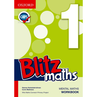 Blitz Mental Maths Grade 1 Workbook (English) - ISBN 9780190401696