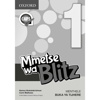 Blitz Mental Maths Grade 1 Teacher's Guide (Sesotho) - ISBN 9780190401559