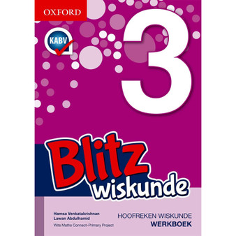 Blitz Wiskunde (Hoofrekene) Graad 3 Werkboek - ISBN 9780190407926