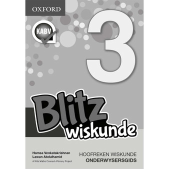 Blitz Wiskunde (Hoofrekene) Graad 3 Onderwysersgids - ISBN 9780199076864