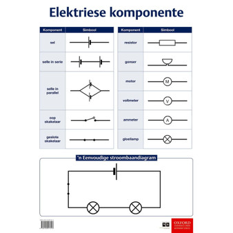 Poster Tegnologie: Elektriese komponente - ISBN 9780190417413