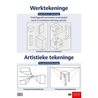 Poster Tegnologie: Werk- en artistieke tekeninge - ISBN 9780190416751
