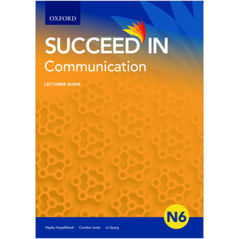 Oxford Succeed in Communication N6 Lecturer Guide - ISBN 9780190758271