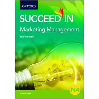 Oxford Succeed in Marketing Management N4 Student Book - ISBN 9780190418168