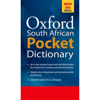 DIGITAL - South African Pocket Dictionary 4e ePDF - ISBN 9780190747206