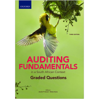 Auditing Fundamentals in a South African Context: Graded Question (3rd edition) - ISBN 9780190738587