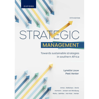 Strategic Management 5e Business - ISBN 9780190754013
