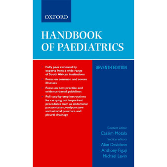 Handbook of Paediatrics 7e Paediatrics - ISBN 9780195991178