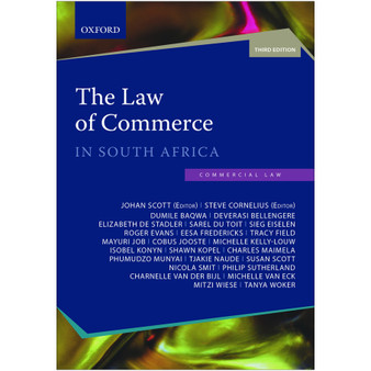 The Law of Commerce in South Africa (3rd edition) - ISBN 9780190753481