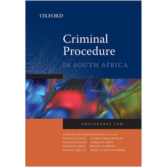 Criminal Procedure in South Africa (1st edition) - ISBN 9780190740245