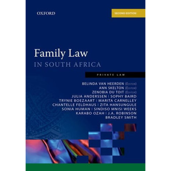 Family Law in South Africa 2e Private - ISBN 9780190753948