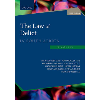 The Law of Delict in South Africa 3e Private - ISBN 9780190411480