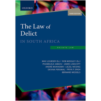 DIGITAL - The Law of Delict in South Africa (3rd edition) - ISBN 9780190411657
