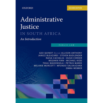 Administrative Justice in South Africa (2nd edition) - ISBN 9780190744243