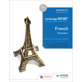 Hodder Cambridge IGCSE French Student Book (3rd edition) - ISBN 9781510447554