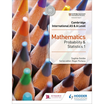 Hodder Cambridge International AS & A Level Mathematics Probability & Statistics 1 Coursebook - ISBN 9781510421752