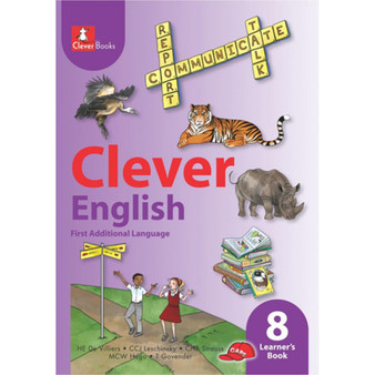Clever English First Additional Language Grade 8 Learner's Book - ISBN 9781431803446
